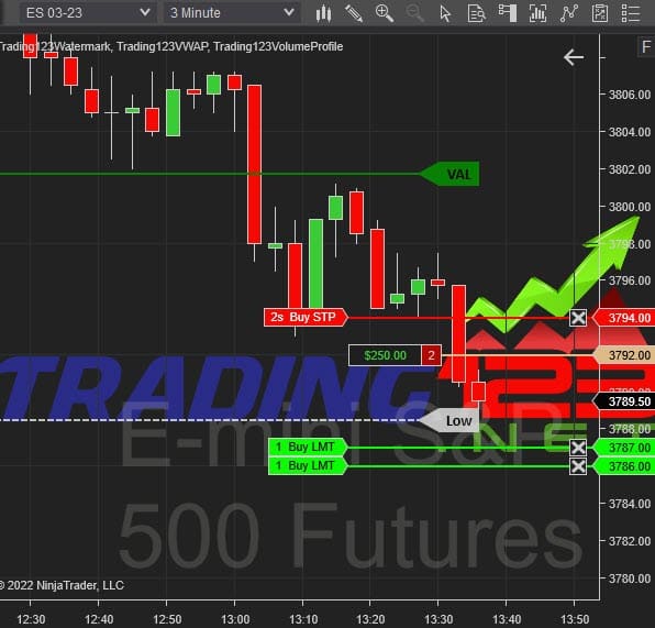 NinjaTrader Volume Profile