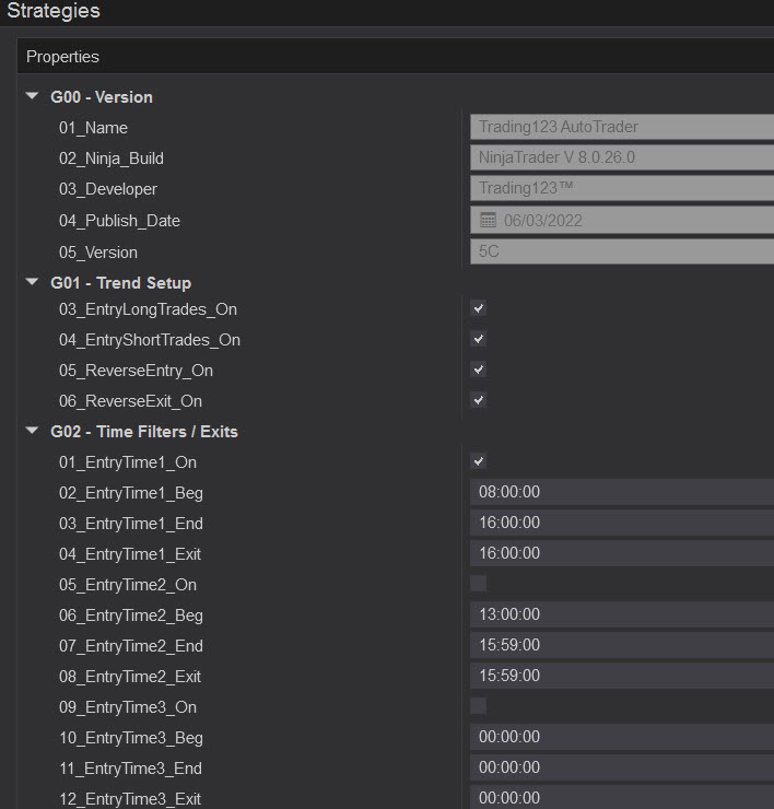 AutoTrader NinjaTrader 8 5