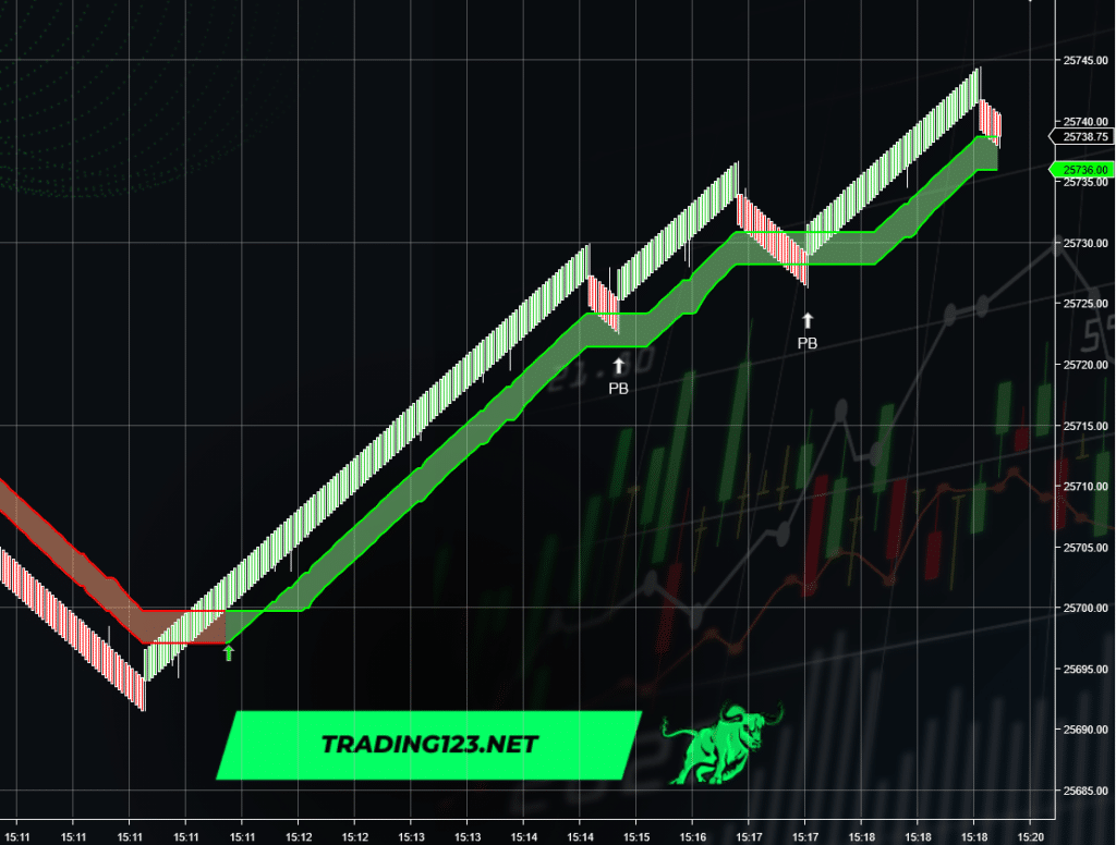 Trading123 Cloud Indicator NQ PB Feature